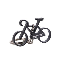 Load image into Gallery viewer, Outdoor Small Size Aluminum Alloy Bike Model Shape Keychain Bag Car Key Ring Charm Handbag Pendant Keyring Gift for Purse