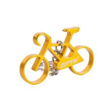 Load image into Gallery viewer, Outdoor Small Size Aluminum Alloy Bike Model Shape Keychain Bag Car Key Ring Charm Handbag Pendant Keyring Gift for Purse